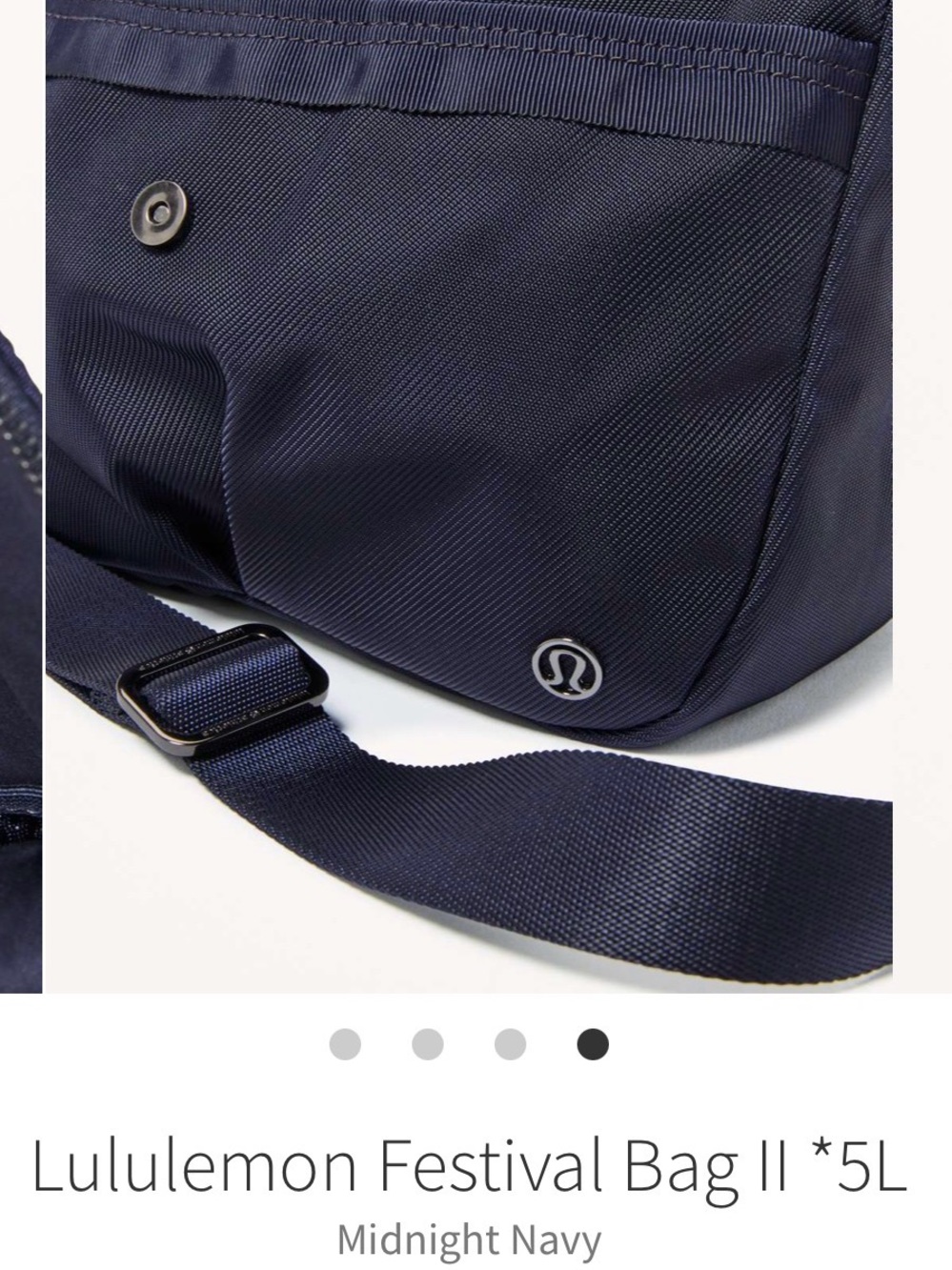Lululemon Festival Bag II *5L
Midnight Navy - Picture 4 of 12